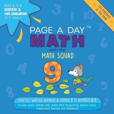 Page a Day Math Addition & Math Handwriting Book 7 Set 2