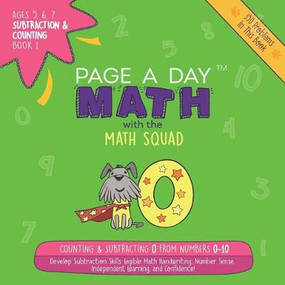 Page a Day Math Subtraction & Counting