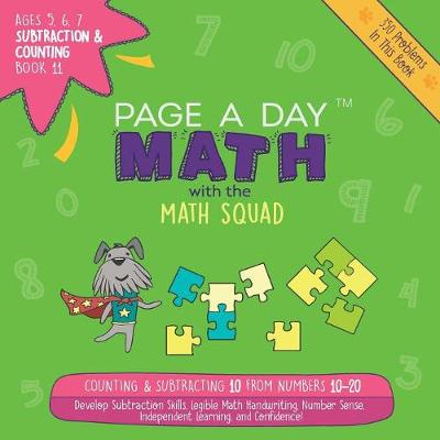 Page a Day Math Subtraction & Counting Book 11