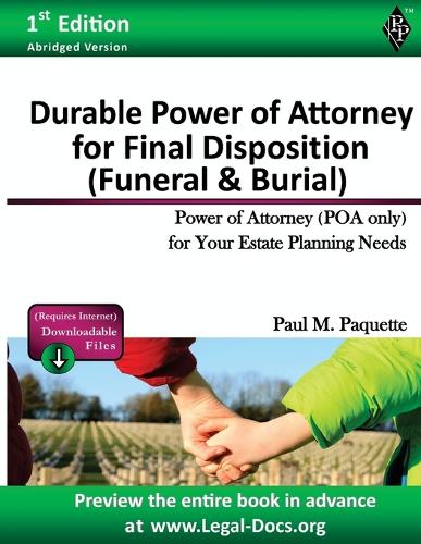 Durable Power of Attorney for Final Disposition