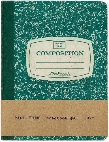 Paul Thek: Notebook #41, 1977