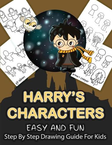 Harry's Character Step By Step Drawing Guide For Kids