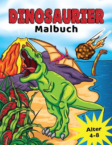 Dinosaurier Malbuch