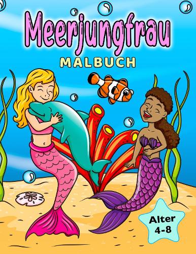 Meerjungfrau Malbuch