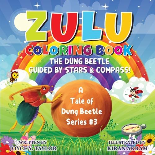 Zulu COLORING BOOK The Dung Beetle Guided By Stars and Compass