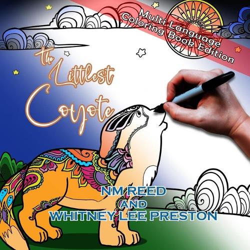 The Littlest Coyote Multi-Language Coloring Book Edition