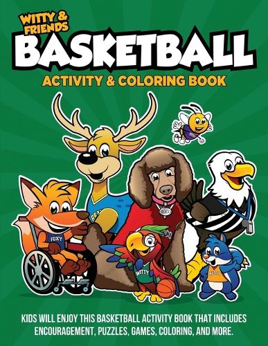 BasketBall Activity & Coloring Book