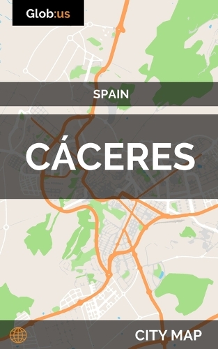 Cáceres, Spain - City Map
