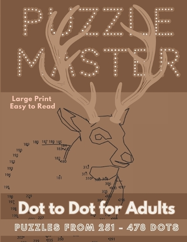 Large Print Easy to Read Dot-to-Dots for Adults