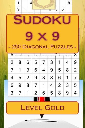 Sudoku 9 x 9 - 250 Diagonal Puzzles - Level Gold
