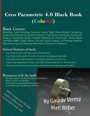 Creo Parametric 4.0 Black Book (Colored)