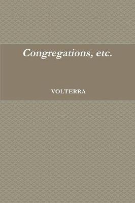 Congregations, Etc.