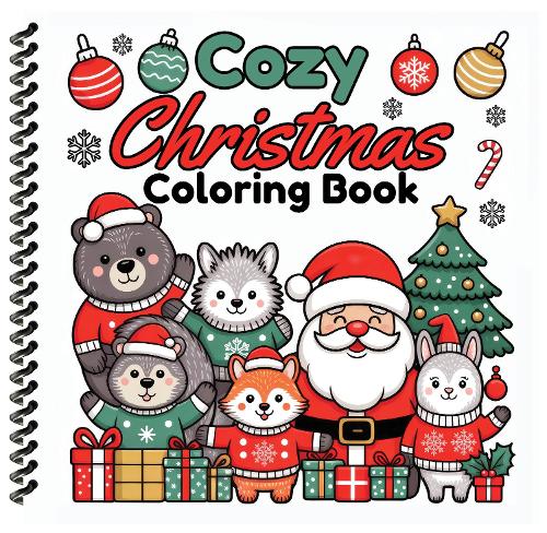 Cozy Christmas Coloring Book