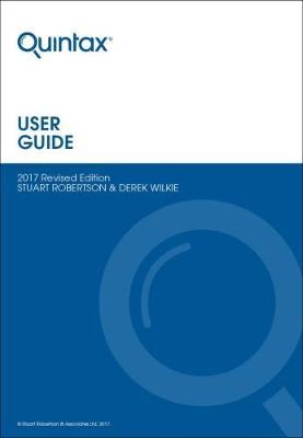 Quintax User Guide: 2017 Revised Edition.