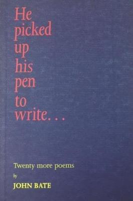 He picked up his pen to write...