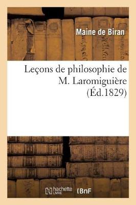 Leï¿½ons de Philosophie de M. Laromiguiï¿½re