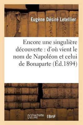 Encore Une Singuli�re D�couverte