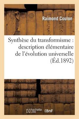 Synth�se Du Transformisme