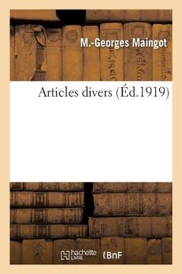 Articles Divers