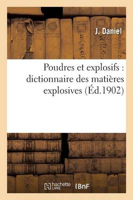 Poudres Et Explosifs