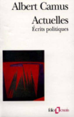 Actuelles Tome 1
