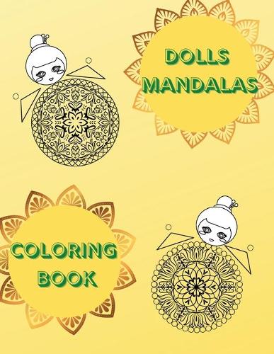 Dolls Mandalas Coloring Book