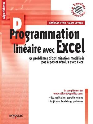 Programmation linéaire avec Excel