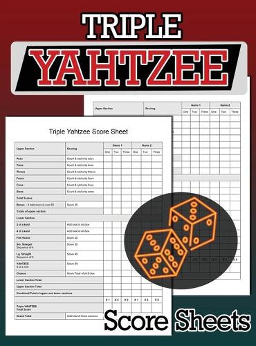 Triple Yahtzee Score Sheets