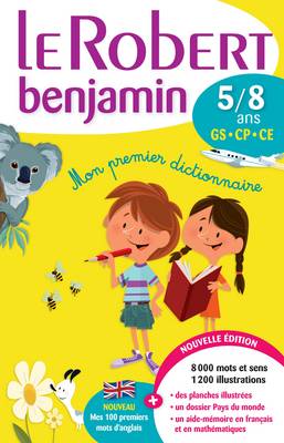 Le Robert Benjamin 2014 Illustrated French Dictionary