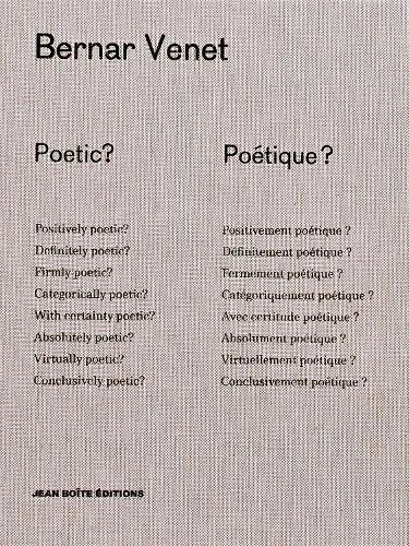 Poetic? Poétique?
