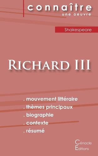 Fiche de lecture Richard III de Shakespeare (Analyse littéraire de référence et résumé complet)