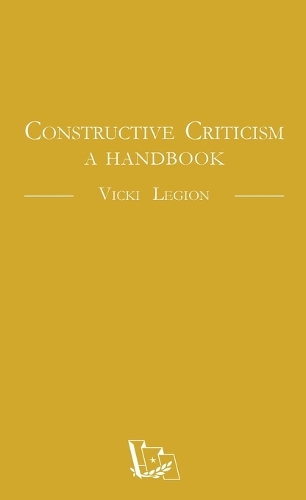 Constructive Criticism