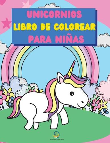 Libro para colorear de unicornios para ninas