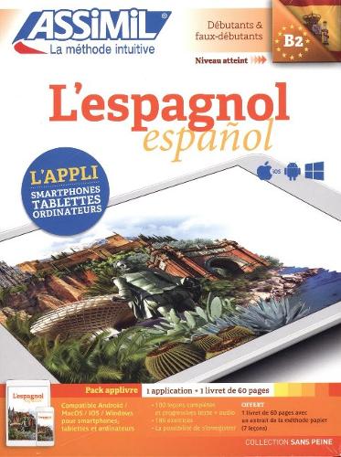 L'espagnol B2 - Pack applivre 1 application + 1 livret de 60 pages