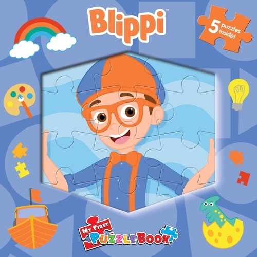 Blippi: My First Puzzle Book