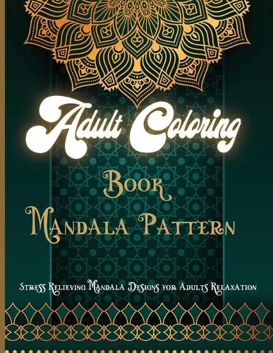 Adult Coloring Book Mandala Pattern