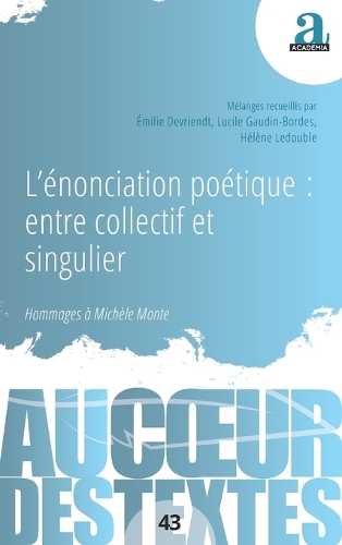 L'énonciation poétique