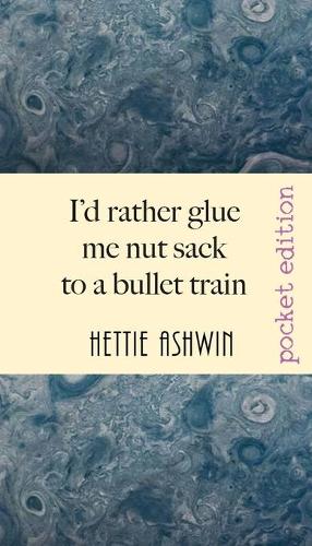 I'd rather glue me nut sack to a bullet train