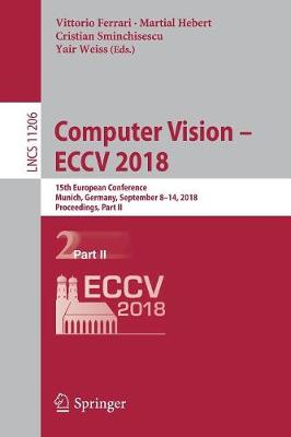 Computer Vision – ECCV 2018