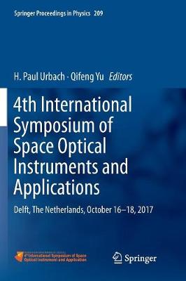 4th International Symposium of Space Optical Instruments and Applications