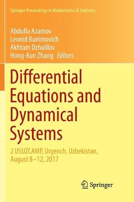 Differential Equations and Dynamical Systems