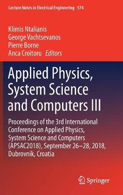 Applied Physics, System Science and Computers III