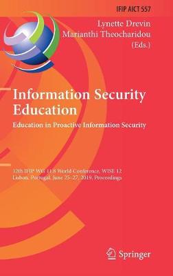 Information Security Education. Education in Proactive Information Security