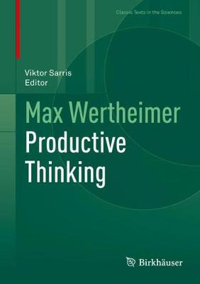 Max Wertheimer Productive Thinking