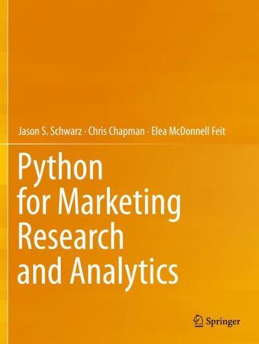 Python for Marketing Research and Analytics