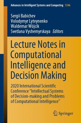 Lecture Notes in Computational Intelligence and Decision Making