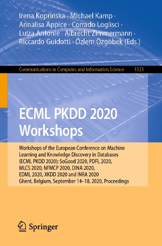 ECML PKDD 2020 Workshops