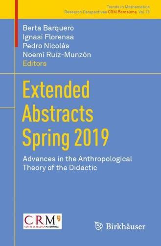 Extended Abstracts Spring 2019