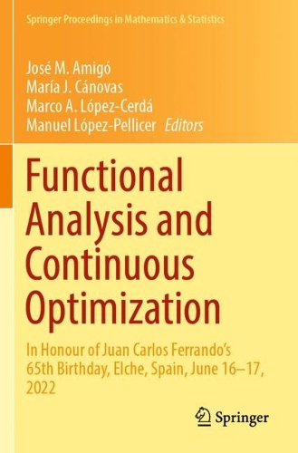Functional Analysis and Continuous Optimization