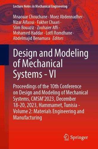 Design and Modeling of Mechanical Systems - VI